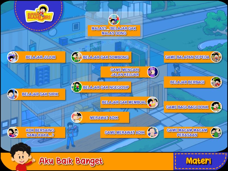 Aplikasi Anak Mandiri - Aku Baik Banget (OS Windows)