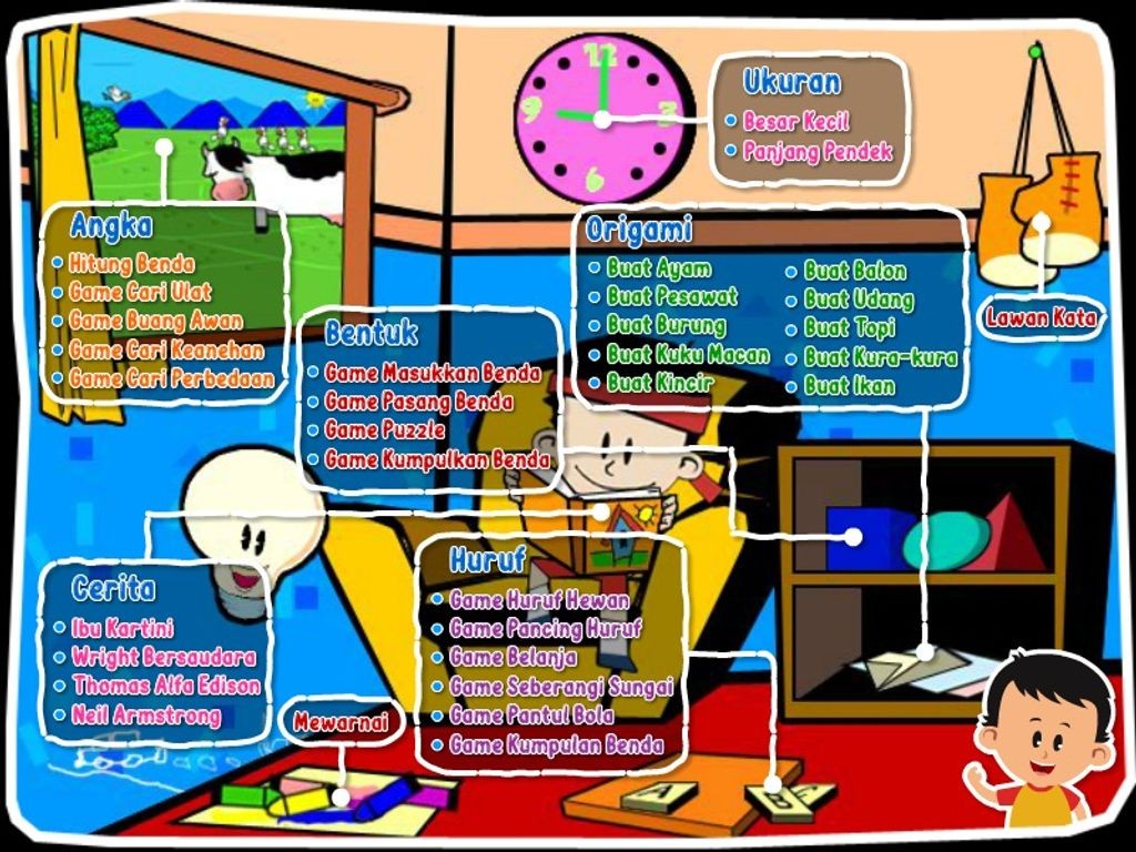 Aplikasi Anak Cerdas - Latihan di Rumah (OS Windows)