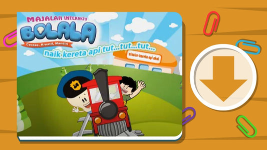 Majalah Interaktif Bolala – Naik Kereta Api (OS Windows)